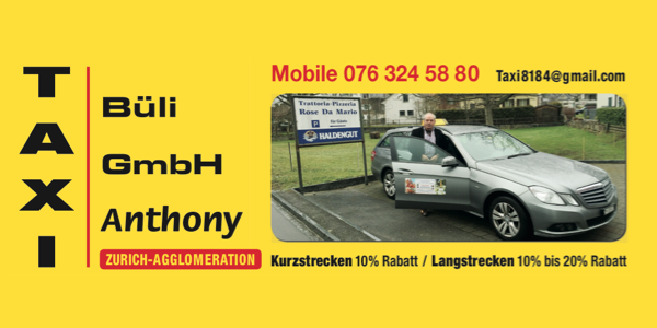 Taxi Büli GmbH Anthony