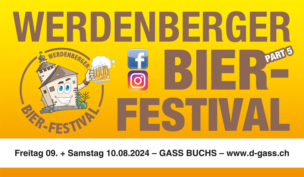 5. Werdenberger Bier-Festival Gass Buchs SG
