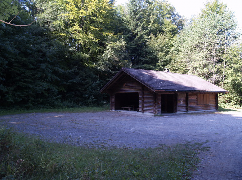 Waldhütte Zalvis